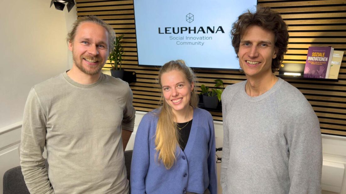Team of the Communicorn Podcast: Dr. Frederic Penz, Charlotte von Wulffen, Prof. Dr. Steffen Farny